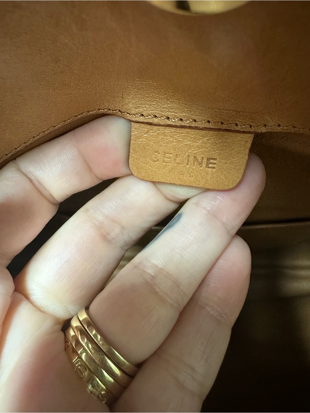 Celine Paris Macadam Clutch - Picture 9 of 12